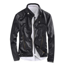 15PKPU02 2016 high quality men's winter hot sell leather jacket